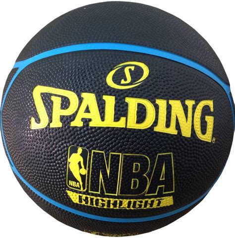 SPALDING NBA Highlight Basketball - Size: 7 - Buy SPALDING NBA ...