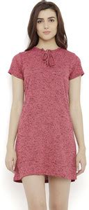 Miss Chase Women Shift Pink Mini/Short Dress - Buy Miss Chase Women ...