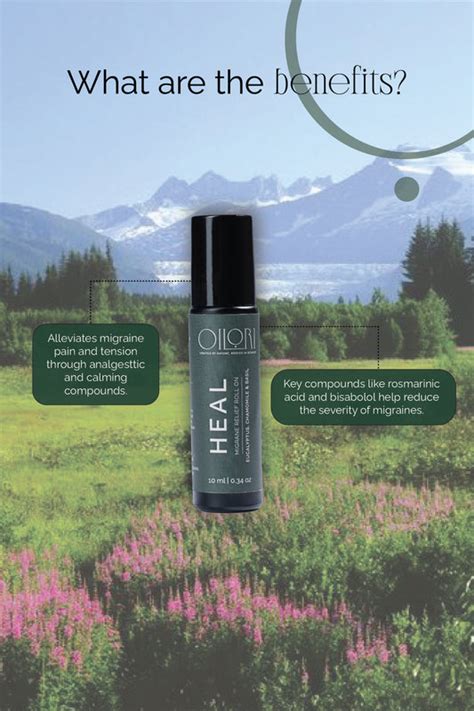 Heal Migraine Relief Roll On Stick | Essential Oils for Migraines ...