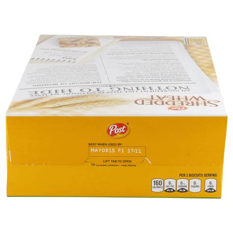 Post Shredded Wheat Big Biscuit Cereal 15 oz | Shipt