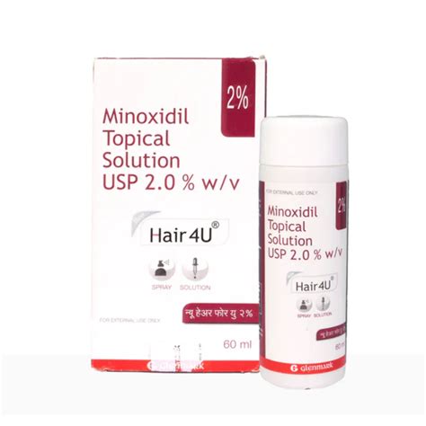 Hair 4U 2% Solution (60 ML) – Elantis Healthcare Pvt Ltd