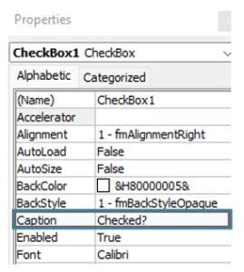 VBA Checkbox If Checked 的图像结果