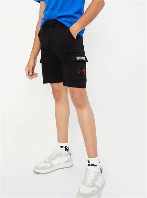 Buy Boys Solid Cargo Shorts Online at just Rs. 499.0 - 1000013571969 ...