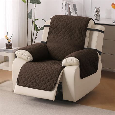 UrbanQuilt Recliner Sofa Slipcover Mat with Dual Belt for 1/2/3 Seater ...