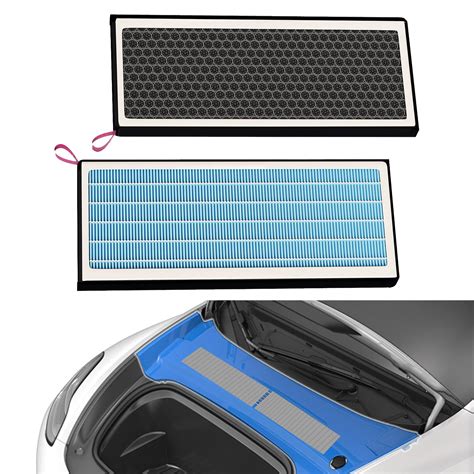 Screw Rhino Tesla Model Y Air Intake Filter HEPA 2 Pcak with N98 Grade ...