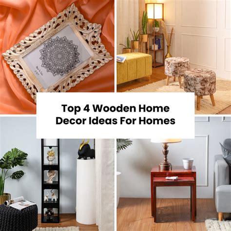 Wooden Home Decor | Threadvibe Living