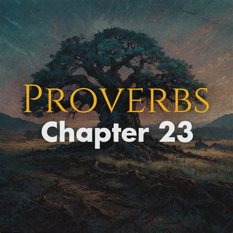 Proverbs Chapter 23 - Detailed Bible Study and Analysis | Devotion