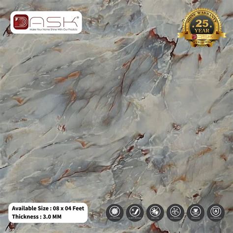 PVC Marble Sheet - Black Gold Dot - Polygranite Sheets For Walls ...