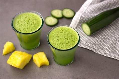 Fresh Pineapple Cucumber Juice Recipe | TheFoodist