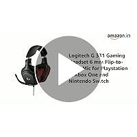 Logitech G 331 Wired Over Ear Gaming Headphones, 50 mm Audio Drivers ...