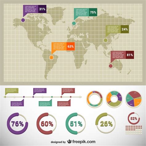 Carte infographie - Vecteurs : téléchargez gratuitement des vecteurs de ...