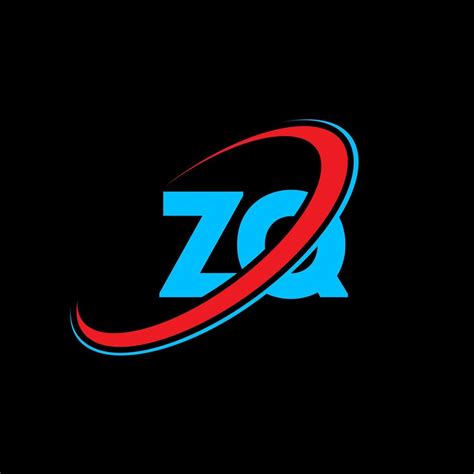 logotipo de zq. diseño zq. letra zq azul y roja. diseño del logotipo de ...