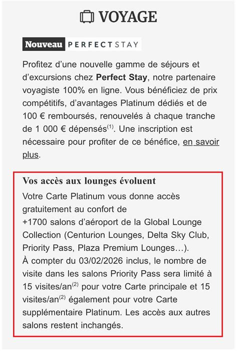 American Express Platinum France Priority Pass Lounge Access Benefit ...