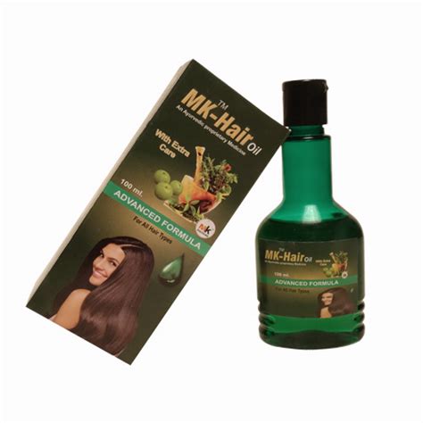 MK Hairoil - ADVANCED FORMULA For All Hair Types - MK Healthcare