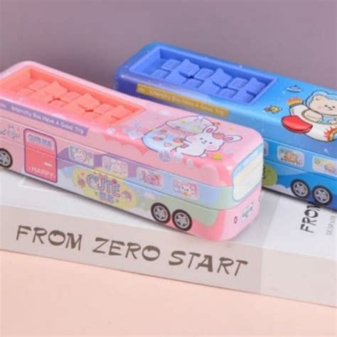 Double Tucker Bus Pencil Box – Wishkart
