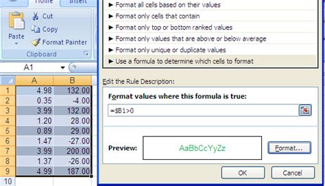 Image result for Conditional Formatting Sub Values in Same Column