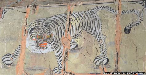 Hojak-do - Tiger and Magpie Painting: 호작도 - Dale's Korean Temple Adventures