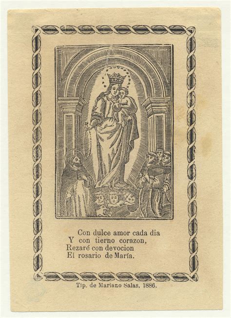 Anónimo - [Nuestra Señora del Rosario]