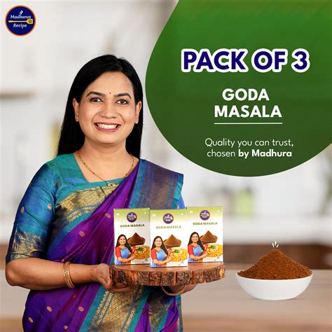 Madhura’s Recipe Premium Goda Masala – Madhuras Recipe Club