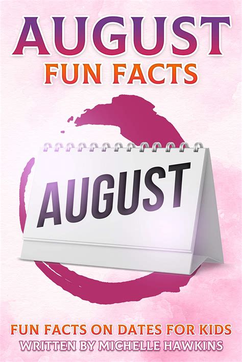 August Fun Facts: Fun Facts on Dates for Kids #8 by Michelle Hawkins ...