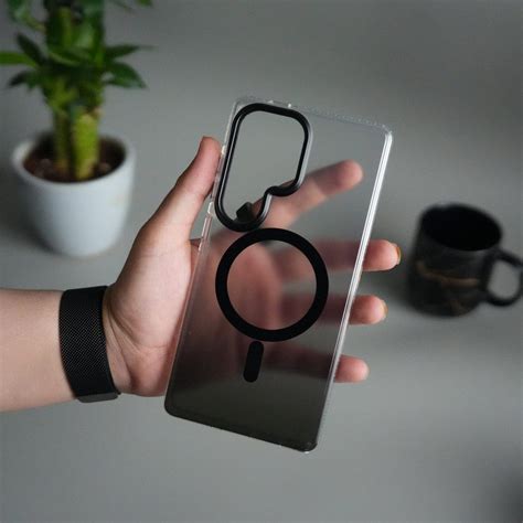 Galaxy S25 Ultra Dual Color Shade Smoke Matte MagSafe Case Cover – FRATO