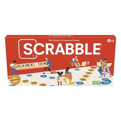 Scrabble Board Game, Word Game for Kids Ages 8 and Up, Fun Family Game ...