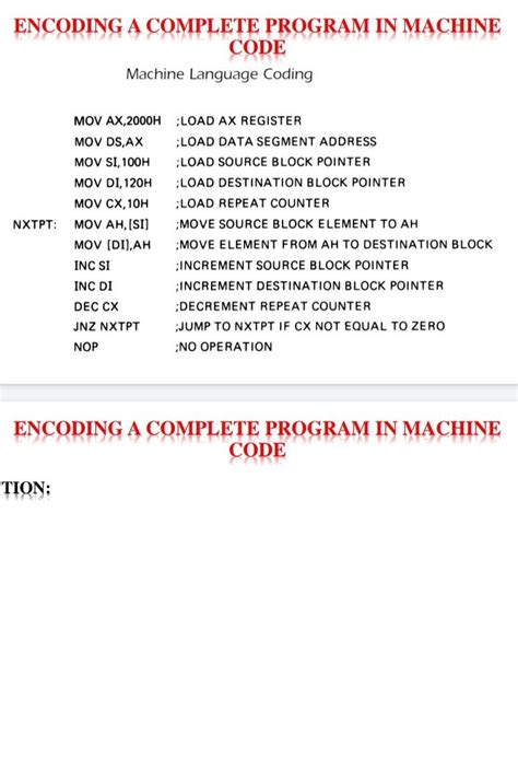 Machine Code Commands 的图像结果