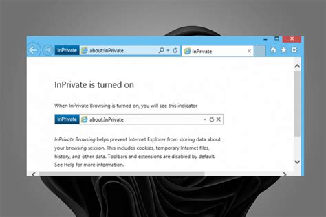 Image result for Internet Explorer Inprivate