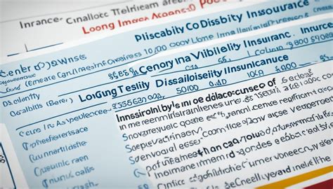 Image result for Disability Insurance Rates Chart