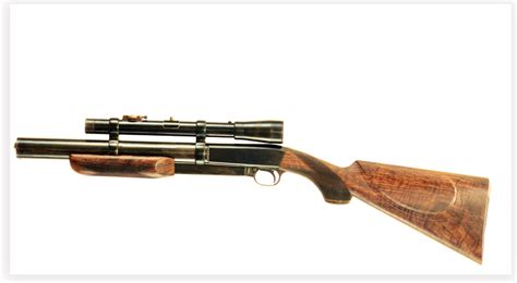 Semi-automatic .22RF "prototype" of the silenced De Lisle Commando Carbine