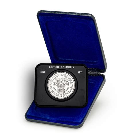 1971 $1 British Columbia Centennial – Nickel Dollar – North Bay Stamp ...