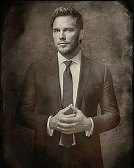 Image result for Chris Pratt Black and White