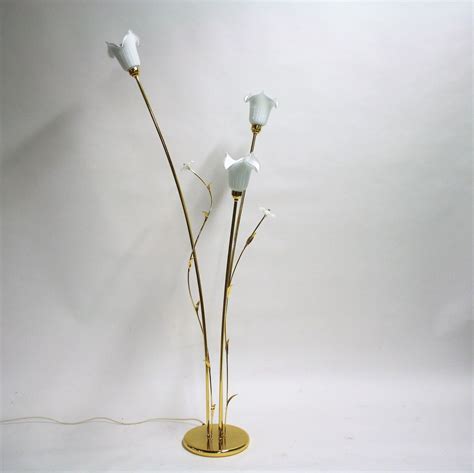 Murano glass flower floor lamp, 1980s | #94575