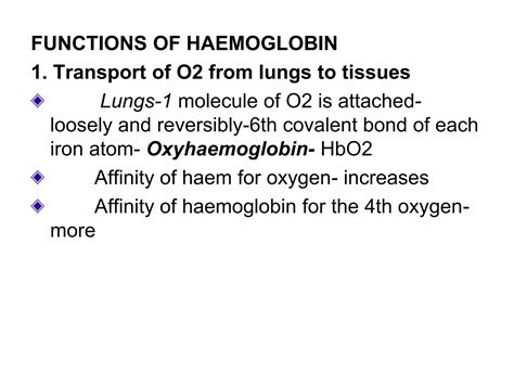 Image result for Haemoglobin Structure and Function
