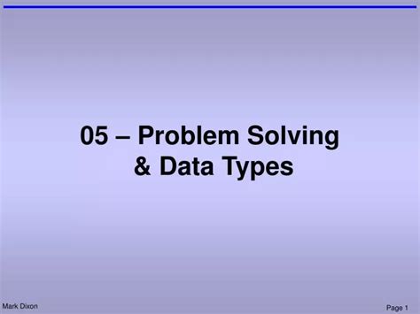 Image result for Data Types in Problem Solving