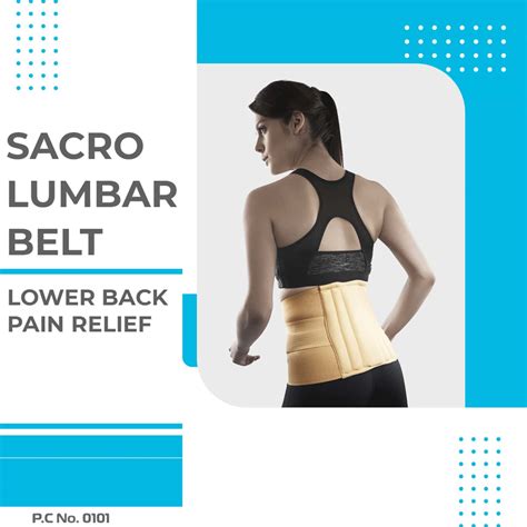Buy VISSCO SACRO LUMBAR BELT | BACK SUPPORT FOR THE SPINE|PAIN SOLUTION ...