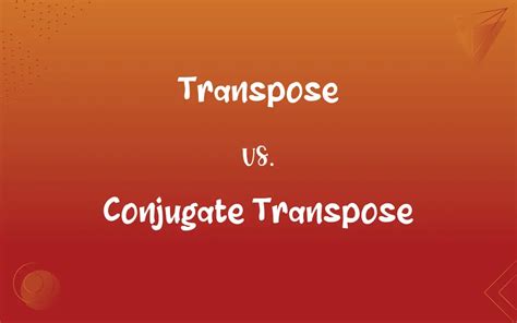Image result for Conjugate Transpose Examples
