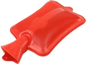ACU-CHECK Rubber Hot Water Bottle, Hot Compress, Pain Relief For ...