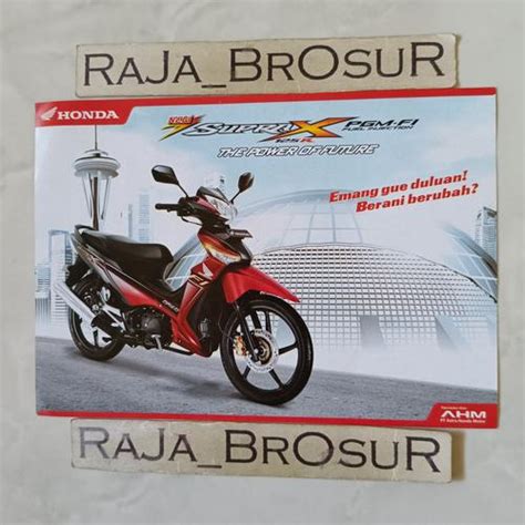 Jual Poster brosur katalog Honda Supra X 125R/Supra X 125 R PGM FI 2009 ...