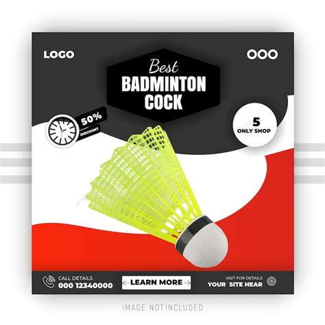 Badminton shuttlecock pack template Images - Free Download on Freepik