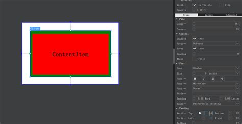 C# Padding 的图像结果