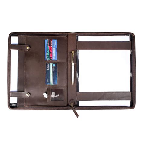 Buy Personalized Leather Portfolio for Men & Professionals
