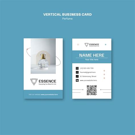 Perfume template design | Free PSD