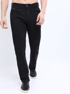 HIGHLANDER Slim Men Black Jeans - Buy HIGHLANDER Slim Men Black Jeans ...