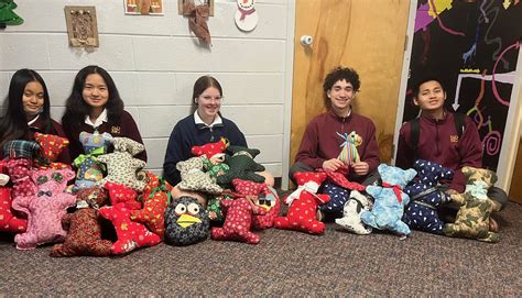 Bishop Gibbons Remarkable Art Class Christmas Elves: Giving, Not ...