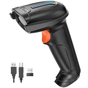 Tera Barcode Scanner 2D QR Wireless and Wired with Battery Level ...