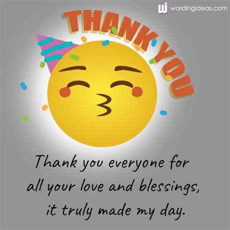 100+ Ways to Say Thank You All For the Birthday Wishes » Wording Ideas