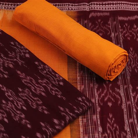 Pure Cotton Dress Material Collection - Sambalpuri Ikat – Priyadarshini ...