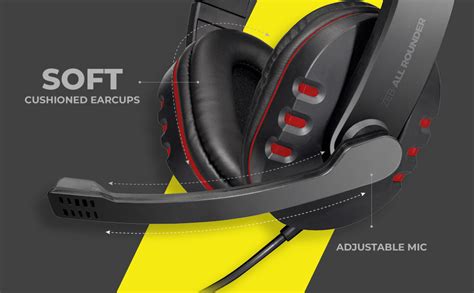 Amazon.in: Buy ZEBRONICS Zeb All Rounder - Wired USB Headphone with ...