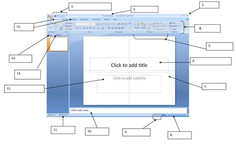 Image result for Microsoft PowerPoint Label Parts